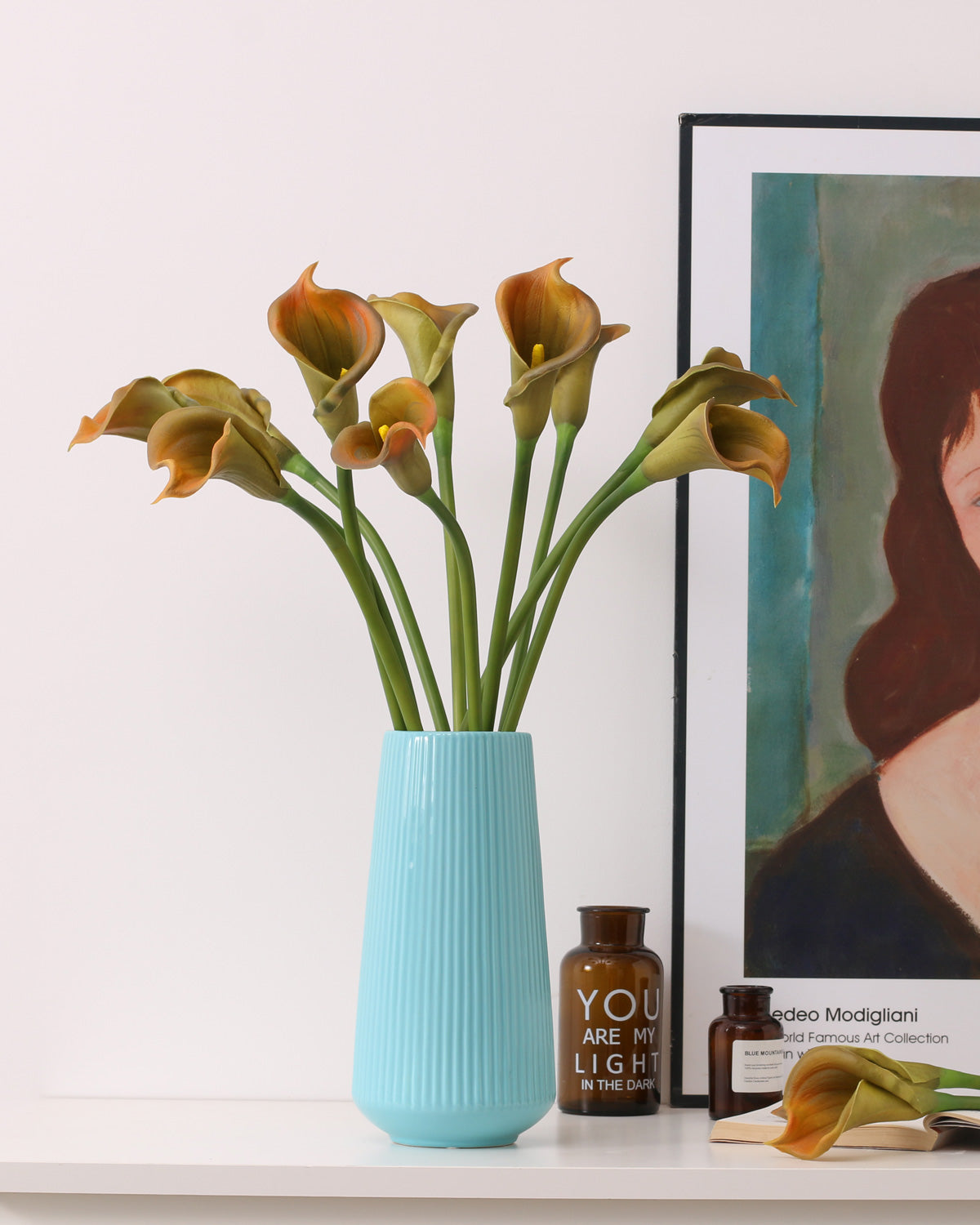 Jumbo Artificial Real Touch Calla lily