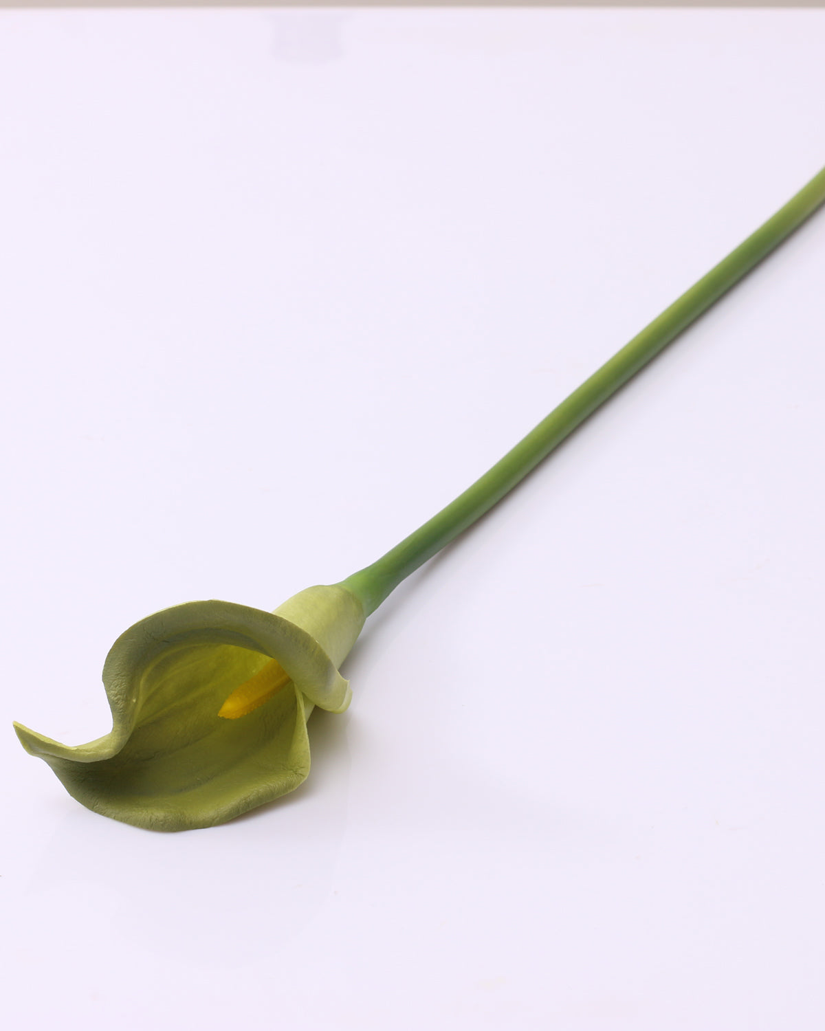 Artificial Real Touch Calla Lily Green